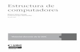 computadores Estructura de Miquel Albert Orenga Gerard ... de... · ... (2003). Fundamentos y Estructura de ... Microcontroladores PIC. Diseño práctico de aplicaciones. Segunda