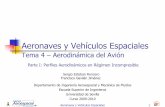 Aeronaves y Vehículos Espaciales - Área de Ingeniería ...aero.us.es/AVE/archivos/Y0910/Tema4_parte1(WEB).pdfDepartamento de Ingeniería Aeroespacial y Mecánica de Fluidos Escuela