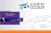 Core Mining Studies · Yacimientos de cobre que ... Acreditado con el N° de registro: 0005, en la Comisión ... de espera y gastos por maquinaria detenida.