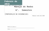 portafolio de evidencias - … · Web viewRedes CISCO: Guía de estudio para la certificación CCNP. México, Alfaomega, 2011. Ariganello, Ernesto. ... Puerto de enlace troncal en