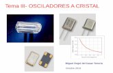 Tema III- OSCILADORES A CRISTAL - cartagena99.com III - Oscilador... · Fm ∂ = ⋅ ⋅ ∂ ∂ ∂ ... 18 10⋅ 3 54 10 ...