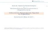 Infecciones Respiratorias Agudas en Argentina - Ministerio de …€¦ ·  · 2017-05-31Infección Respiratoria Aguda Grave ... Definición de caso: Enfermedad respiratoria aguda