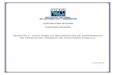 BOLETÍN 2 - GUÍA PARA LA INTEGRACIÓN DE EXPEDIENTES DE ...sc.inegi.org.mx/repositorioNormateca/Oci13Jun12.pdf · de los procedimientos generales de auditoría pública, para alcanzar