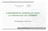 1.- SEDESOL - Lineamientos para la Operación del FISMDF · Coordinación con SHCP, Coneval, ASF y SFP Principales cambios derivados de la Reforma a la Ley de Coordinación Fiscal