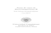 Notas de curso de Electromagnetismo II - ACADEMIA …€¦ ·  · 2009-08-18• J. R. Reitz, F. J. Milford y R. W ... Problemas simples con simetr´ıa azimutal . . . . . . . . .