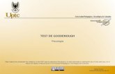 TEST DE GOODENOUGH - Repositorio UPTC: Homerepositorio.uptc.edu.co/bitstream/001/1258/1/RED-37.pdf · equivalentes de puntajes estándar, los rangos de percentiles y los puntajes