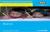 Iniciativa Mundial Niños y Niñas Fuera de la Escuela LOS NIÑOS Y NIÑAS EN LA ESCUELA PARA EL 2015 únete por la niñez Iniciativa Mundial Niños y Niñas Fuera de la Escuela Bolivia