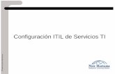 Configuración ITIL de Servicios TI - nhbarcelona.com · – Certificación ITIL Manager ... software y parches de forma manual Identificar los objetivos del proyecto. Beneficios