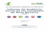 Informe de Auditoría Social de las entidades de Reas Navarra … ·  · 2017-02-15Informe de Auditoría Social de las entidades de Reas Navarra ... Resultados de la encuesta cualitativa