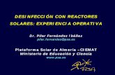 DESINFECCIÓN CON REACTORES SOLARES: … · Desinfección con Reactores Solares: Experiencia Operativa SOLARSAFEWATER - Iguazú, 14-15 Octubre 2005 2 Índice 1. Introducción 2. Desinfección