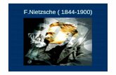 F.Nietzsche ( 1844-1900) · Retrato de Nietzsche por Lou von ... ( 6,365; Ecce Homo) ÍNDICE 1.TEXTOS - apartado 1: resumen y explicación.-apartado 4: resumen y explicación