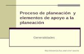 Proceso de planeación y elementos de apoyo a la planeacióndocencia.fca.unam.mx/~josorio/documentos/elementosd… ·  · 2015-02-19Los pasos para elaborar planes de trabajo son: