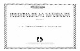 HISTORIA DE LA GUERRA DE INDEPENDENCIA DE … DE LA GUERRA DE INDEPENDENCIA DE MÉXICO TOMO V J. E. HERNÁNDEZ Y DAVALOS • • COMISIÓN NACIONAL PARA LAS CELEBRACIONES DEL 175 ANIVERSARIO