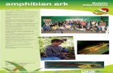 rk Boletin Informativo amphibian ark Informativo · plementar los números en el sitio de traslocación en el Parque Nacional Black- ... Andy Odum (Toledo Zoo), Diane Barber (Fort