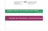 Modelo Básico de Tramitación (MBT) - Euskadi.eus - … Familia Denuncias y Reclamaciones 3 de 22 Modelo Básico de Tramitación (MBT) -Fami lia de Denuncias y Reclamaciones-Versión