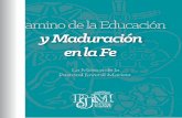 Camino de la Educación y Maduración en la Fe · 4 En 2011, con el objetivo de promover la animación de la pastoral juvenil marista (PJM) en todas las Provincias y Distritos y de