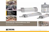 Cilindros neumáticos ISO - AK PARKER STORE, cilindros ... · 6 Parker Hanniin Corporation División Pneumatics: Europa PDE2659TCES Cilindros neumáticos ISO P1D-B Características