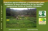 Prácticas agroecológicas y tradicionales para fortalecer ...interclima.minam.gob.pe/IMG/pdf/Mesa_04_-_Gabriel_Mejia_IDMA-Red... · Descripción Churubamba - Huánuco Tantará ...