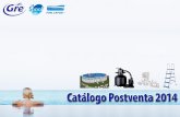 Catálogo Postventa 2014 - Ormota · pag. 1 Catálogo Postventa - Campaña 2014 Manufacturas GRE S.A. Tarifa Repuestos Depuradoras