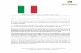 Perfil Logístico de Italia - ue.procolombia.coue.procolombia.co/sites/default/files/Perfil Logístico de Italia.pdf · Factura comercial Licencia de importación para ciertos commodities
