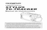 CÁMARA DIGITAL STYLUS TG-TRACKER - Olympus ... micro-USB Indicador de luz (ámbar) Iluminado : Cargándose Apagado : Carga completada Para cargar la batería en el extranjero, consúltese