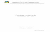 CÓDIGO DE CONVIVENCIA Actualización 2017 - 2018 DE CONVIVENCIA SME-2017-2… · Código de Convivencia del EUFRASIA para los periodos lectivos 20142015 y 2015- - 2016”. f). MSc.