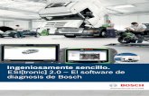 Ingeniosamente sencillo. ESI[tronic] 2.0 – El software de ...es.bosch-automotive.com/.../equipo_de_taller/ESITRONIC_20_ES.pdf · Uno para todos: La solución para la reparación