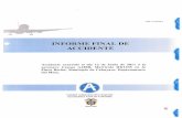 Scanned Document - Página de inicio Aerocivil El presente informe es un documento que refleja Ios resultados de la investigación técnica adelantada por la Unidad Administrativa