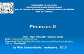 Universidad de los Andes Núcleo Universitario Rafael ...webdelprofesor.ula.ve/nucleotrujillo/anahigo/presentacione/... · coeficiente de variación. ... (K0) es mínima Por consiguiente,