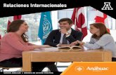 Relaciones Internacionales - anahuac.mx de las Relaciones Internacionales ii Geografía económica y política Microeconomía Política exterior de México ii Elementos de Estadística