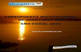MUNICIPALIDAD PROVINCIAL DE CORONEL PORTILLO · concernientes a la Programación anual del presupuesto para el año fiscal 2016 para su ... Escolar Melitón ... Resolución Directoral