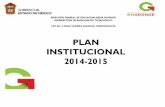 PLAN INSTITUCIONAL 2014-2015 - CBT No. 2 Isaac …cbt2chimalhuacan.edu.mx/tigre/cbt2inf/subdir/matapojor2015/planes... · formativa. Ofertar una Educación ... Laboratorista Químico.