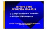 ESTUDIO EPINE EVOLUCIÓN 1990-2015 - …hws.vhebron.net/epine/Descargas/EPINE 1990-2015 web.pdf · 1990 1991 1992 1993 1994 1995 1996 1997 1998 1999 2000 2002 2003 2004 2005 2006