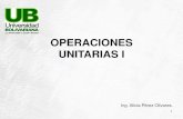 OPERACIONES UNITARIAS I · •Procesos de transporte y operaciones unitarias / / Christie J. Geankoplis ; México : Continental,, 1998.