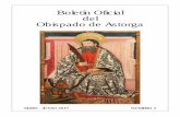 Boletín Oficial del Obispado de Astorga€¦ · Quinto día de la Novena a Ntra. Sra. del Castro ... de las apariciones de la Virgen de ... sión “se abran los cielos y las nubes