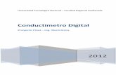 Proyecto Final Ing. Electrónicaconductimetro.atwebpages.com/images/informe_proyecto.pdf · Proyecto Final – Ing. Electrónica ... MEMORIA DE CALCULO / CONDICIONES DE DISEÑO GENERALES