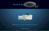 agua WATER eau wasser · El sistema de deflectores se asegura de que no hay sólidos brutos se escapan en la salida de drenaje, evitando el ... Water-On.com Technology