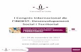 I Congrés Internacional de l’INDEST: Desenvolupament ... · 7 Judit Janés Carulla. Universitat de Lleida . ... virtuales, el esparcimiento urbano y rural, el deporte y las actividades