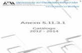 Anexo 5.11.3 - cbs1.xoc.uam.mxcbs1.xoc.uam.mx/licenciaturas/biologia/acreditacion/documentos/5... · proceso de enseñanza aprendizaje en la UAM Xochimilco ... AD 25 Manual de procedimientos