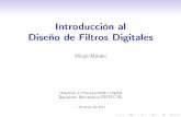 Introducción al Diseño de Filtros Digitalesecaths1.s3.amazonaws.com/teoriadecircuitosii/684554956.F...Introducción Diseño IIR Diseño FIR Modulación Clasi cación de los ltros