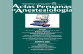 Editorial - Sociedad Peruana de Anestesia, Analgesia y ... XXIV Congreso Peruano de Anestesiología ... Hospital Central de la Fuerza Aérea del Per ... de pregrado de la Facultad