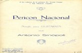  · Composiciones y Arreglos para Guitarra POR EL n AESTRO ANTONIO SINOPOLI Angélica, Gavota . Canción de los Alpes Canción Indígena Cecilia, Zamba