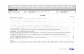 Boletín de Explotación de la UIT - itu.int Índice Página Información general Listas anexas al Boletín de Explotación de la UIT: Nota de la TSB.....