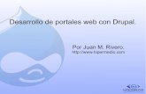 Desarrollo de portales web con Drupal. · el funcionamiento de Drupal.org y múltiples actividades en torno ... Data.Gov.UK. France.fr. ... vanguardia en diseño web y de código
