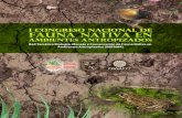 CONGRESO - REFAMA - Fauna Nativa en Ambientes …refama.org/wp-content/uploads/2015/10/libro-resumenes... · 2017-01-22 · sistemática, biogeografía y conservación de aves. Ha