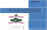PLAN ANTICORRUPCION Y ATENCION AL …cdim.esap.edu.co/.../Imagenes/foscacundinamarcapaac2013.pdf · 2013-07-11 · guías establecidas por el DAFP, EL DNP, ... reglamentó los fines