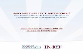 Paquete de Notificación de la Red al Empleado³n de los Requisitos para Utilizar la Red 3 | Revised 8.6.14 IMO Med-Select Network® 4. Un mapa del área de servicio de los condados