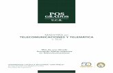 Maestría en Telecomunicaciones y TelemáTica v 10lpz.ucb.edu.bo/Forms/ProgramasAcademicos/Postgrado... · gestión y seguridad de redes informáticas. La Segunda Fase, Especialidad