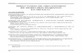 DIRECTORIO DE ORGANISMOS DE DERECHOS …historico.juridicas.unam.mx/publica/librev/rev/derhum/cont/28/pr/... · Silvia Reséndiz Flores, Coordinadora BAJA CALIFORNIA SUR CENTRO DE