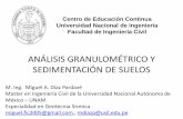 ANÁLISIS GRANULOMÉTRICO Y SEDIMENTACIÓN DE …cecfic.uni.edu.pe/archivos/suelos/suelos 2017/5-6 Granulomerria.pdf · Esta norma describe el método para determinar los ... Serie